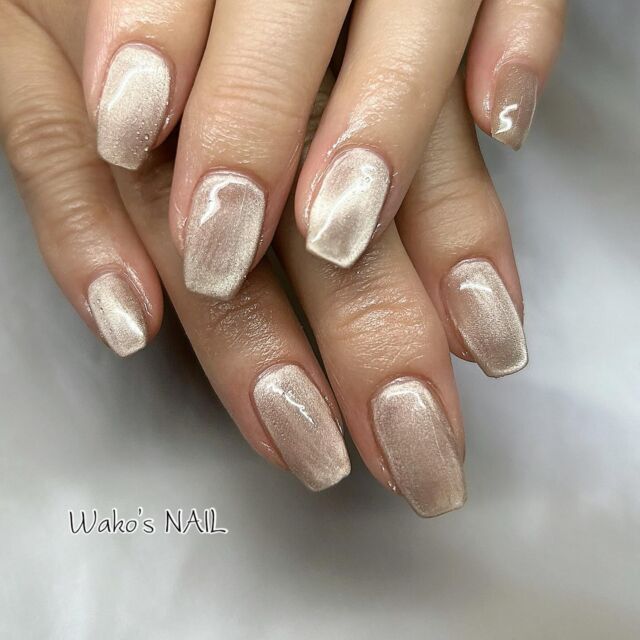 🧲

マグネットネイル💅✨

いつもご来店ありがとうございます‼️
またネイルのお話たくさんしましょう☺️♪

• • ✤ • • • · ·· · • • • ✤ • • • · ·· · • • • ✤ • • • · ·· · • • • ✤

□御新規様 ・ 自店オフ  無料
□カラー変更 無料
□小さなお子様ok

◯Wako's NAIL◯

【店休日】
　水曜日午後・不定休

【営業時間】
　10:00〜18:00

【アクセス】

千葉県船橋市金杉5丁目（詳細は予約確定時に配信されます）
　新京成電鉄　滝不動駅　徒歩15分
　新京成バス　金杉台団地入口　徒歩3秒

#秋ネイル #マグネットネイル #ワンカラー #手が綺麗に見えるネイル #シンプルネイル  #大人可愛いネイル #大人上品ネイル #大人綺麗ネイル #金杉ネイルサロンwakosnail #滝不動駅 #船橋市ネイルサロン #お子様連れok #赤ちゃん連れok #ママに優しいサロン #ママネイル #ラメネイル  #フィルイン